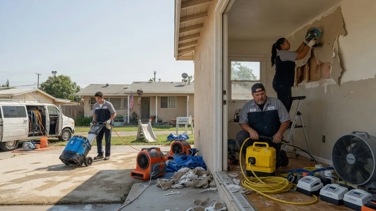 Water Damage Restoration in Houston, OH near me